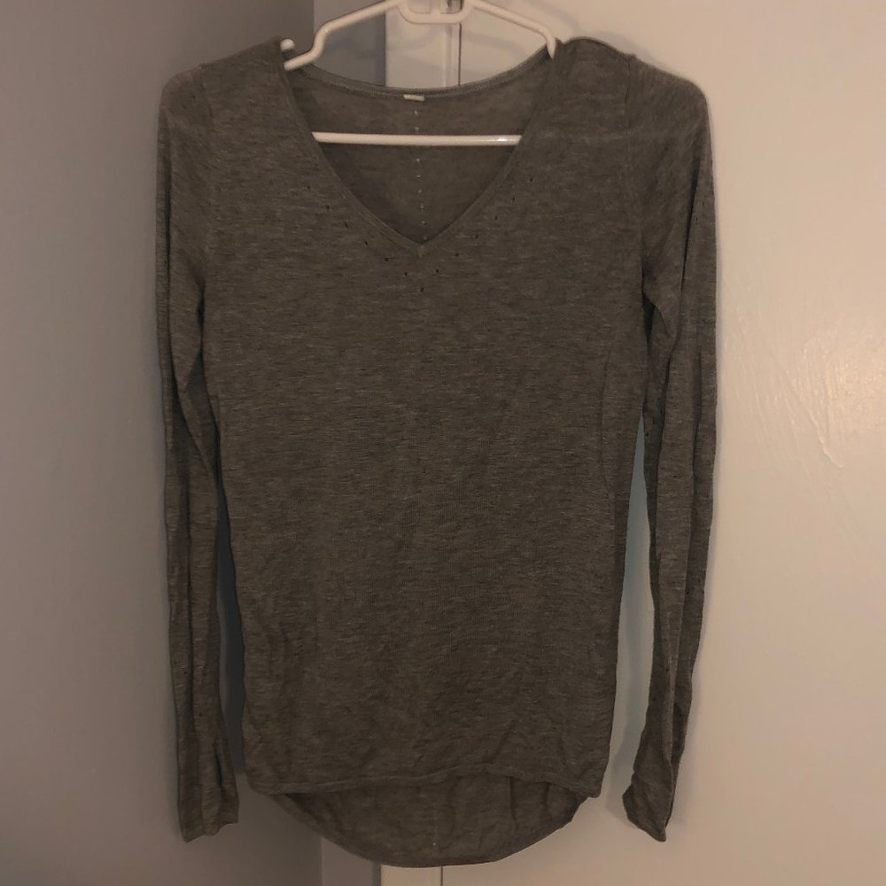 Grey LuLu Lemon Sweater